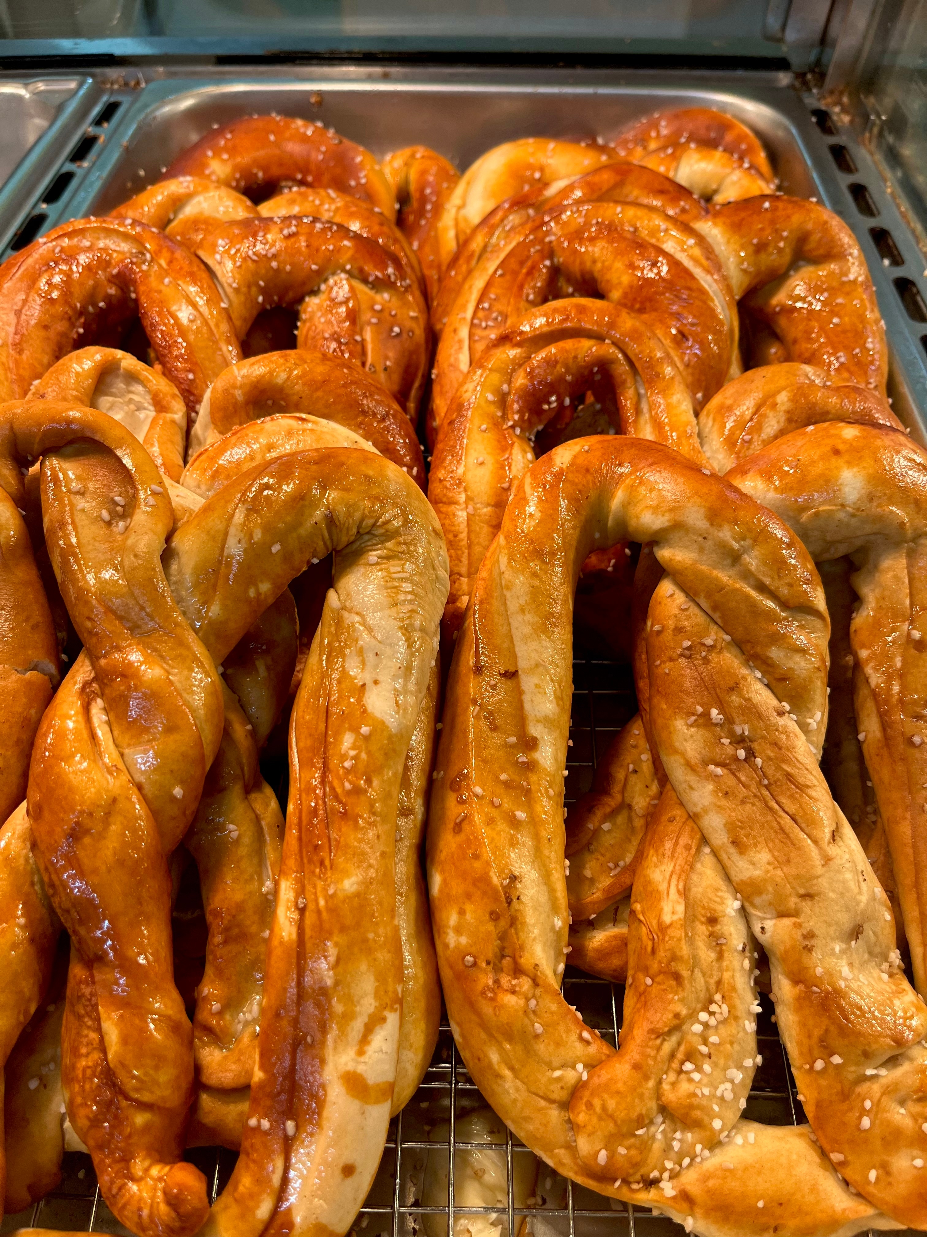 Fresh soft pretzels